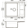 Мойка OMOIKIRI SUMI 65-PL Tetogranit/платина 4993675