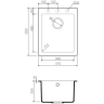 Мойка OMOIKIRI BOSEN 41-EV Tetogranit/эверест 4993219